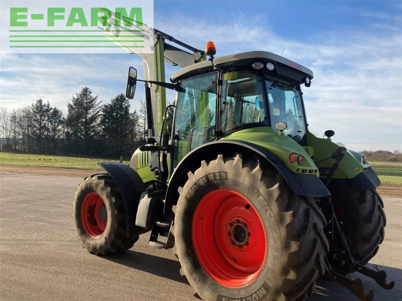 Farm tractor CLAAS arion 640 cebis CEBIS: picture 4