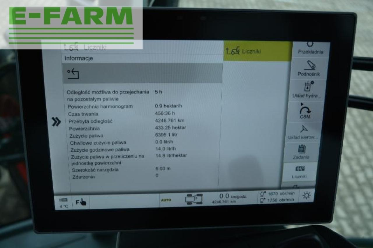 Farm tractor CLAAS axion 810: picture 16