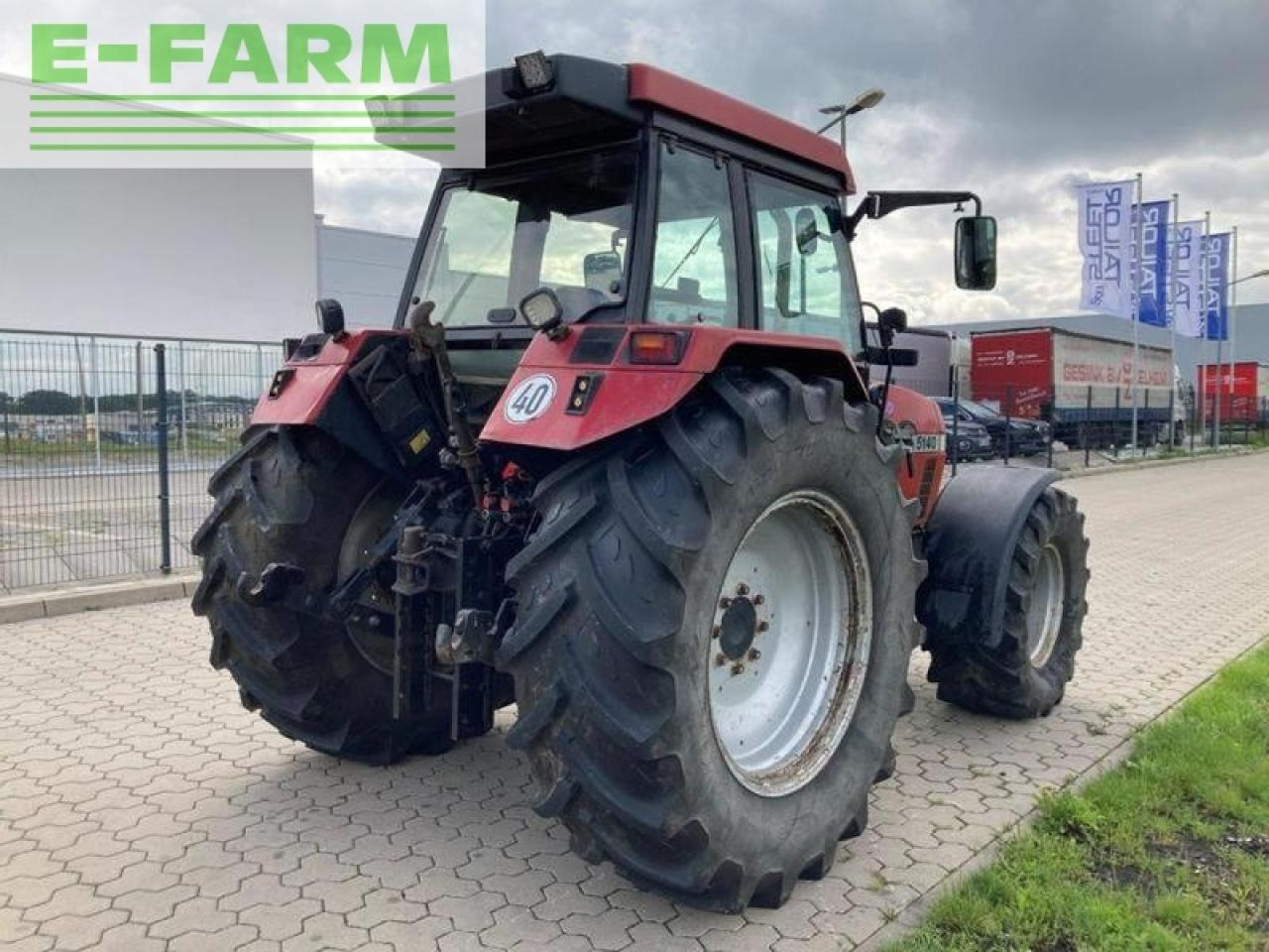 Farm tractor Case-IH maxxum 5140 pro mit frontzapfwelle: picture 4