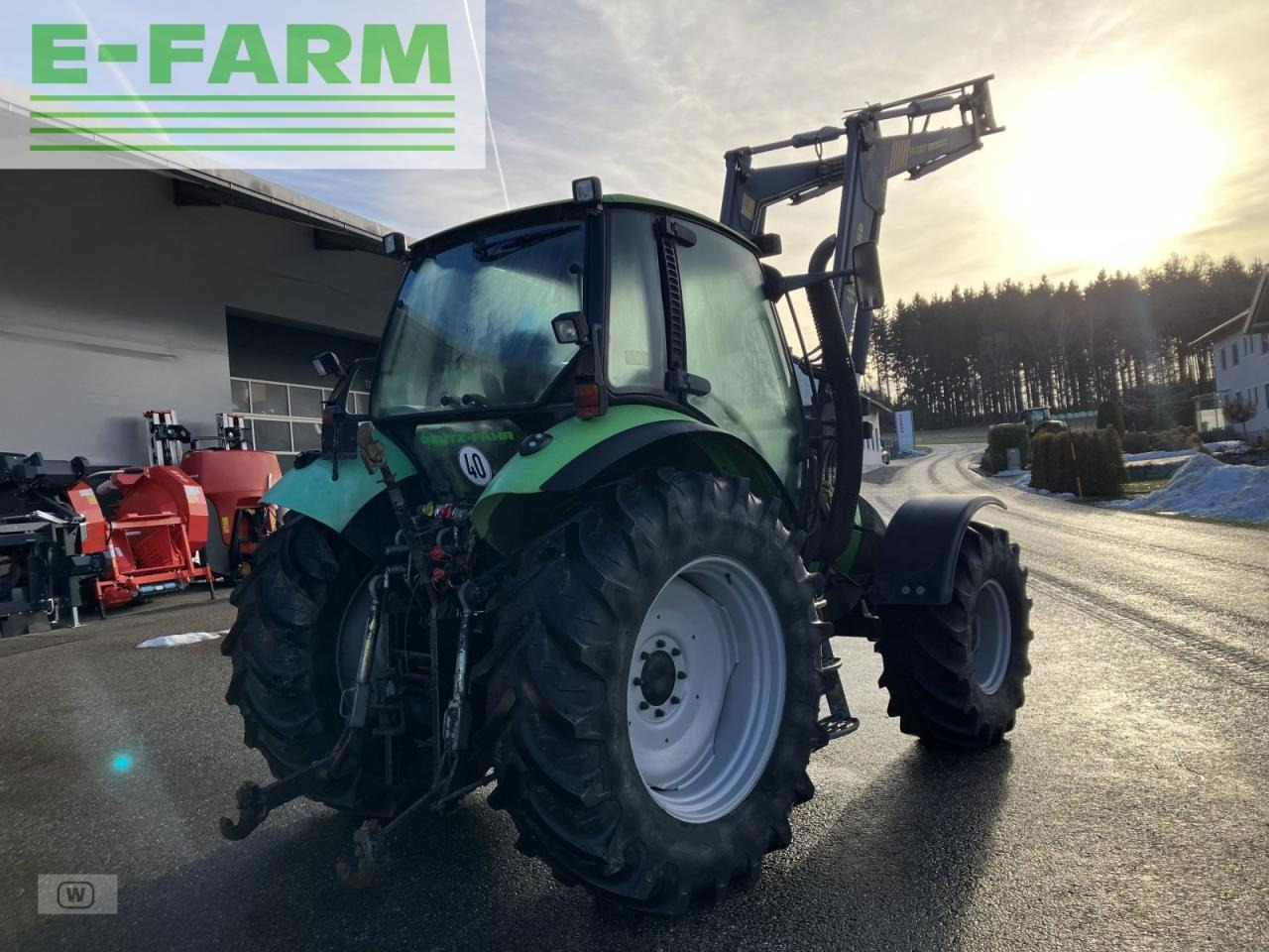 Farm tractor Deutz-Fahr agrotron 106: picture 5