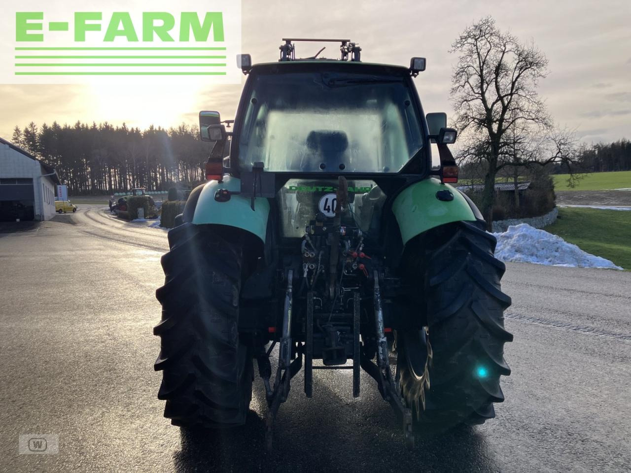 Farm tractor Deutz-Fahr agrotron 106: picture 4