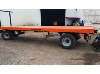 Rinoagro PL-80 - Farm platform trailer