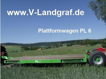 Unia Pl 6 - Farm platform trailer