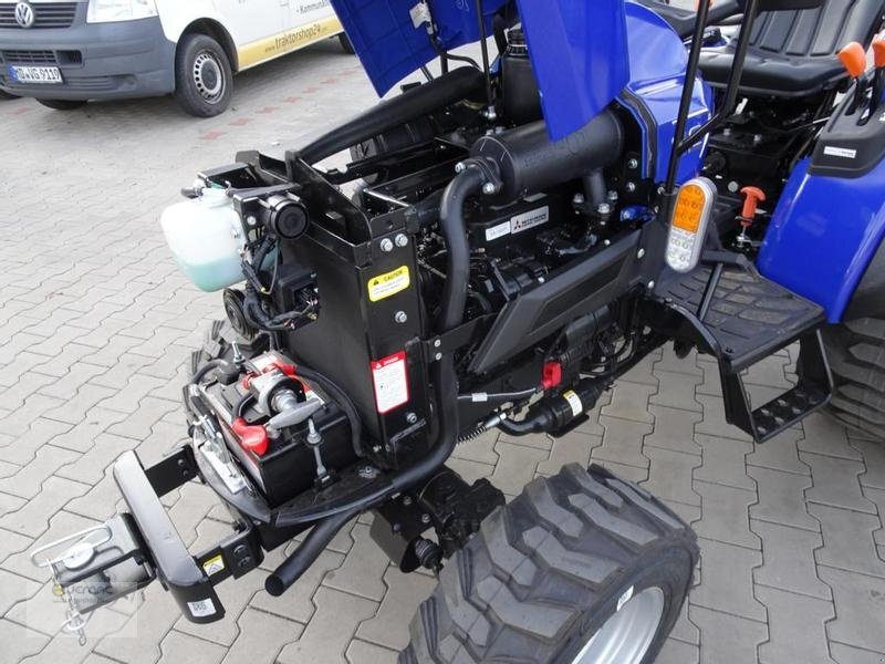New Compact tractor Farmtrac Farmtrac 22 22PS Industriebereifung Traktor Schlepper Mitsubishi: picture 19