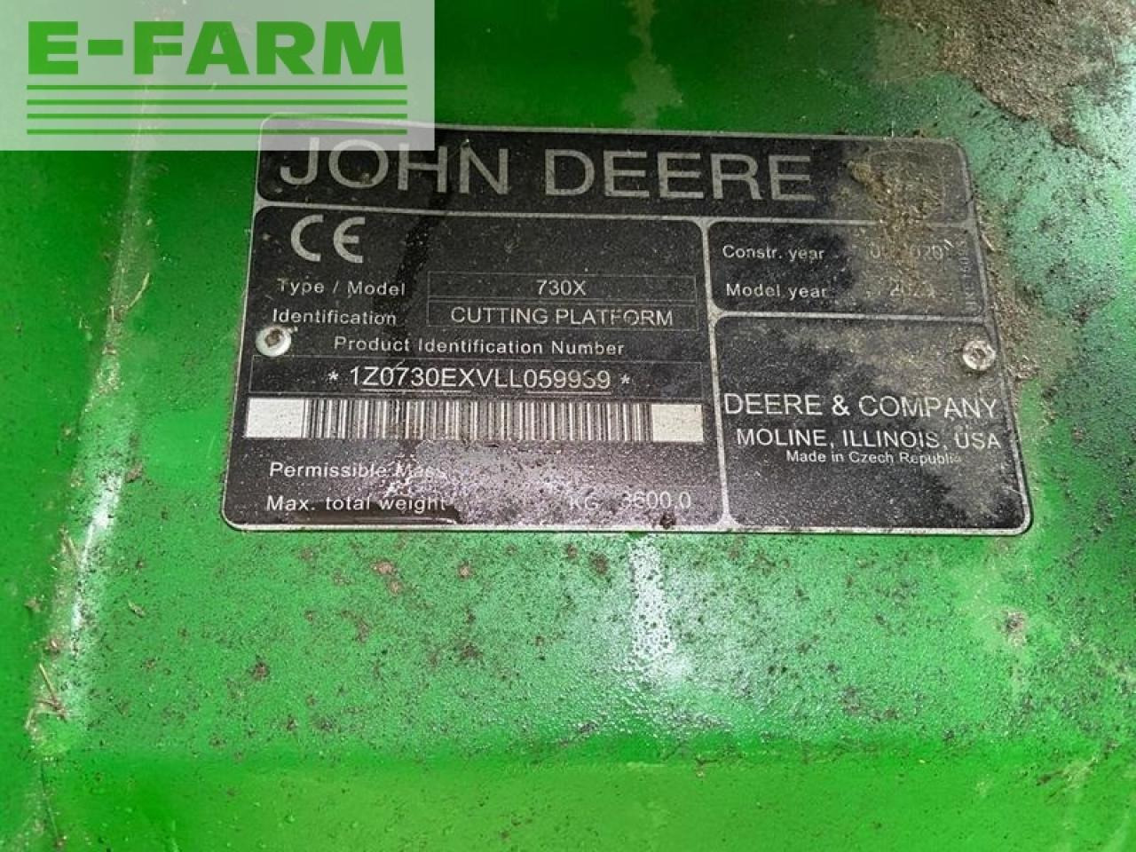 Combine harvester John Deere t670 my20: picture 23