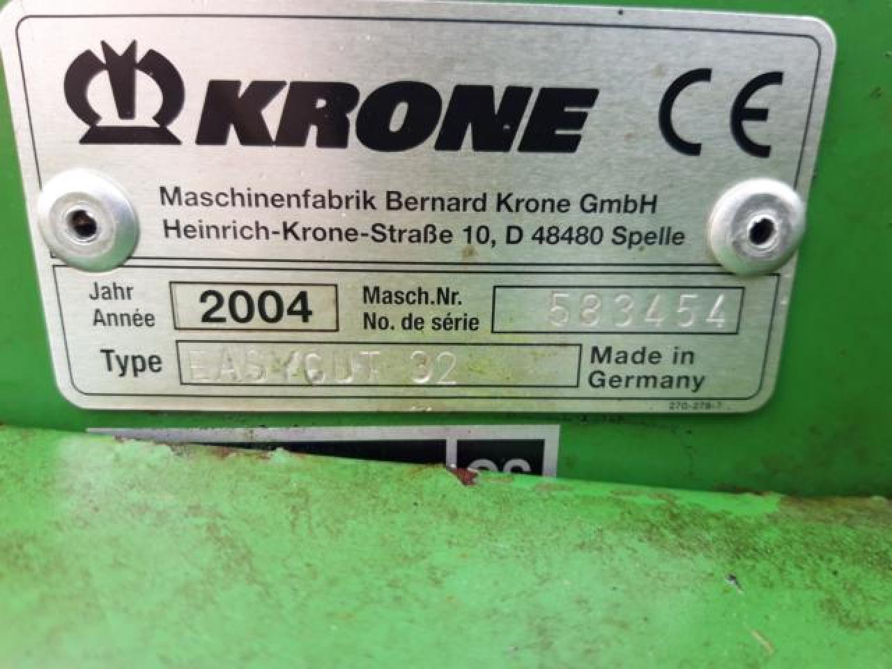 Mower Krone EC 32: picture 8