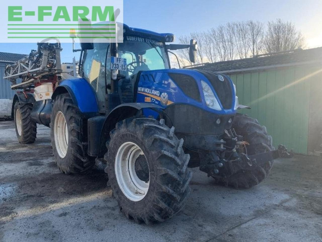 Farm tractor New Holland t7.190 rc: picture 6