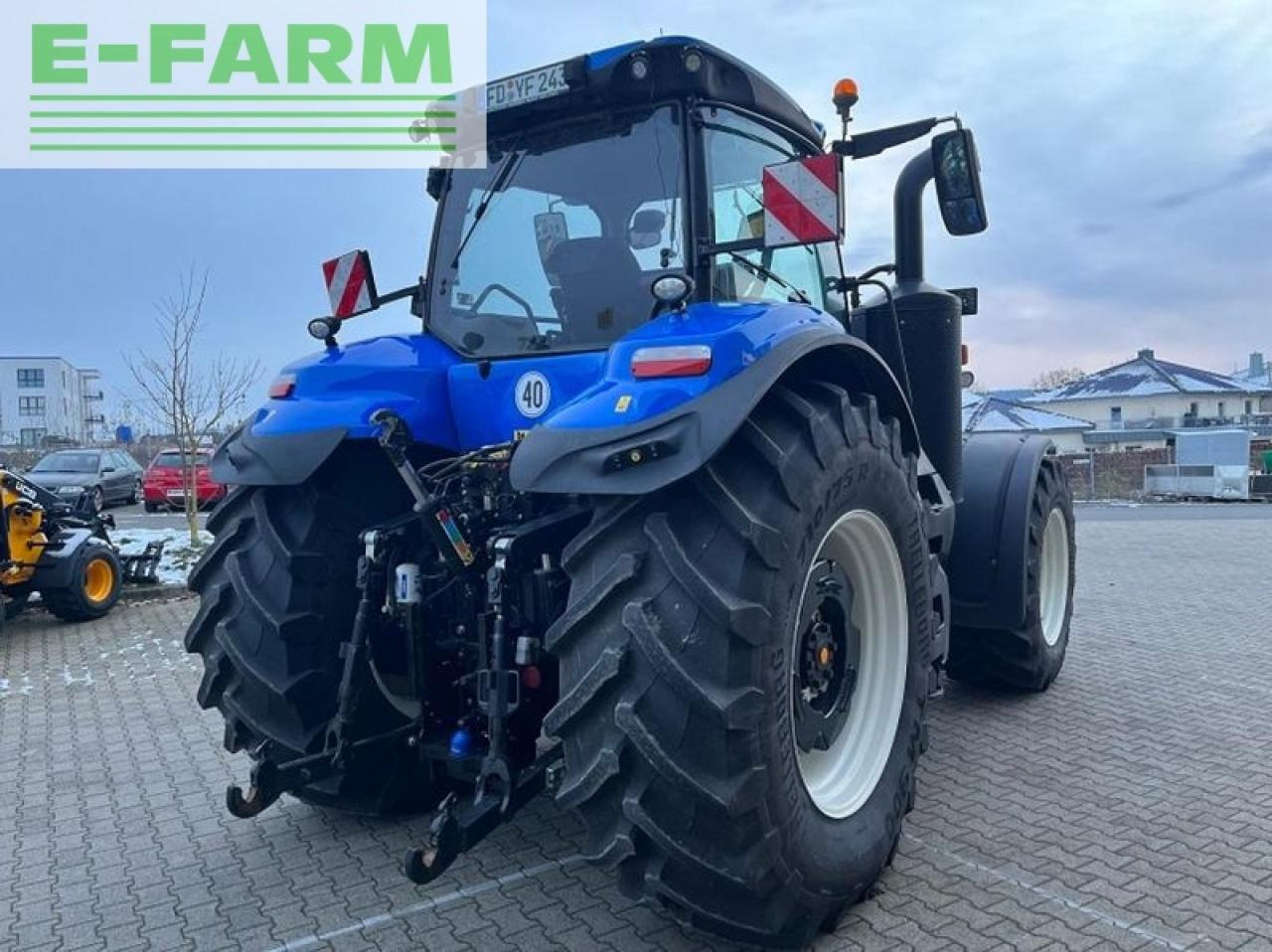 Farm tractor New Holland t 8.410 ac: picture 3