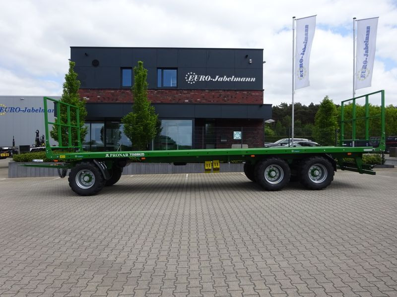 New Farm trailer Pronar 3-achs Anhänger, Ballenwagen, Strohwagen, TO 28: picture 3