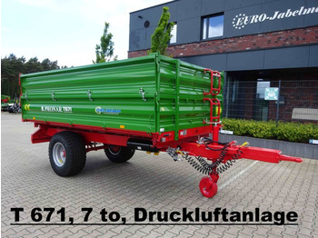 New Farm tipping trailer/ Dumper Pronar Einachsdreiseitenkipper, NEU, von 6 + 7 to Gesam: picture 3