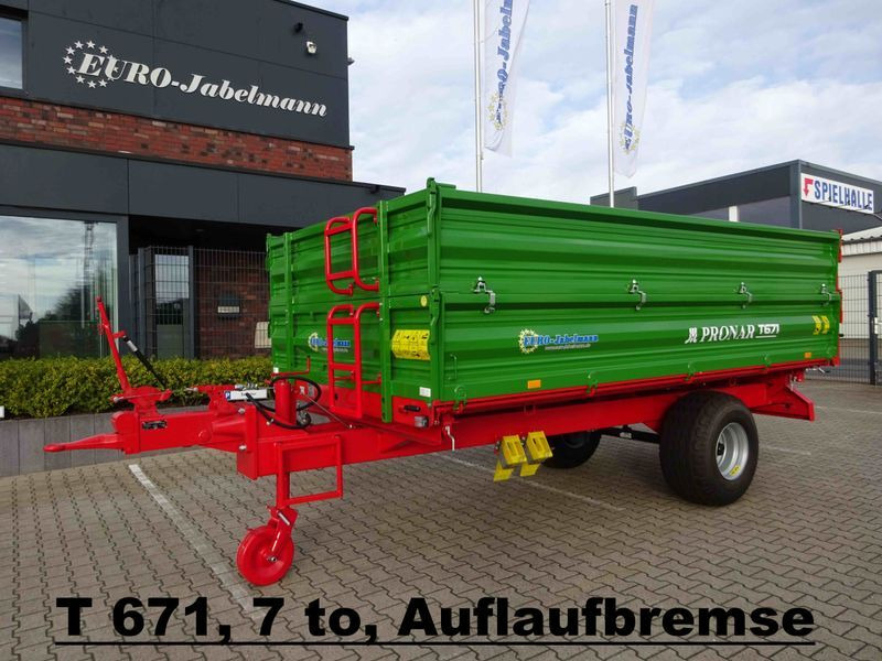 New Farm tipping trailer/ Dumper Pronar Einachsdreiseitenkipper, NEU, von 6 + 7 to Gesam: picture 4