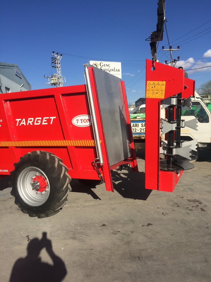 Manure spreader TARGET 5 TON HYDRAULIC PUSH MANURE SPREADER: picture 7