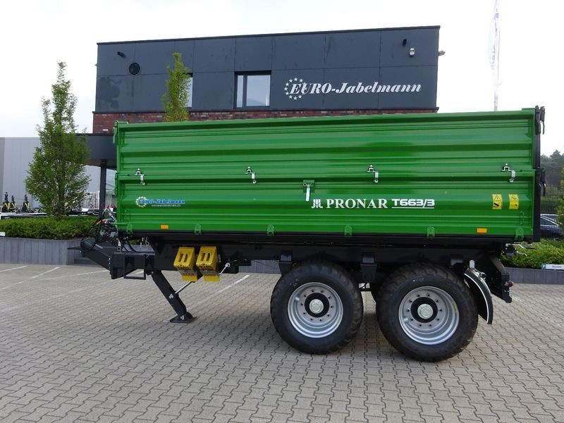 New Farm tipping trailer/ Dumper T 663/3, 13,6 to,: picture 5