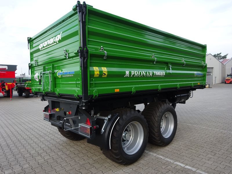 New Farm tipping trailer/ Dumper T 663/3, 13,6 to,: picture 4