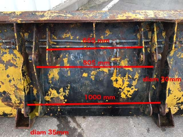 Excavator bucket for Construction machinery 2200mm: picture 3