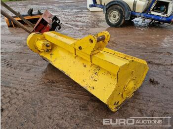 Attachment for Mini excavator 4' Hydraulic Hedge Cutter Head to suit Mini Excavator: picture 1