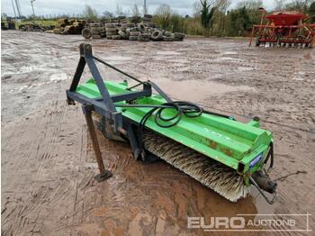 Broom for Agricultural machinery Bemo 7' Hydraulic Road Brush to suit 3 Point Linkage: picture 1