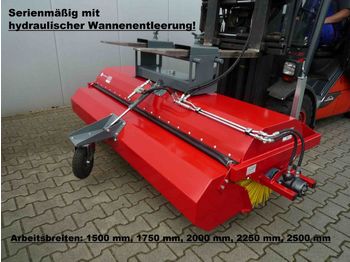 EURO-Jabelmann Staplerkehrmaschinen 1,50 m, einschl. hydr. Entleerung, aus laufe  - Broom
