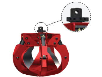 New Grapple for Construction machinery DEMOQ DRH250 - 5P Hydraulic Polyp -grab 410 kg: picture 2