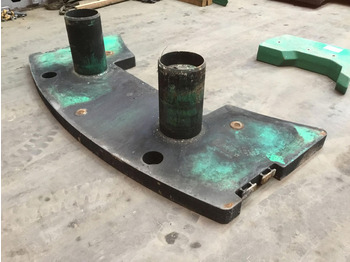 Counterweight for Construction machinery Faun Faun ATF 60-3 counterweight base plate 1,6 ton: picture 2