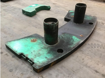 Counterweight for Construction machinery Faun Faun ATF 60-3 counterweight base plate 1,6 ton: picture 3