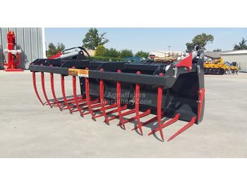 Inter-Tech FOURCHE A FUMIER AVEC GRAPPIN 2.20m ATTELAGE EURO - Forks