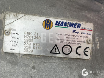 HAMMER FKR21 - Demolition shears for Construction machinery: picture 5