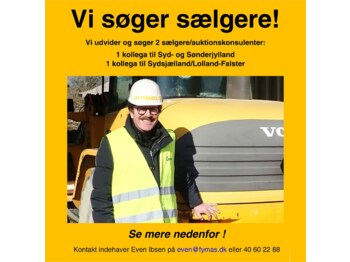 Construction machinery ABC - Vi søger sælgere !: picture 1