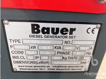 Generator set BAUER GENERATOREN GFS-50 ATS 50 kW/62,5 kVA: picture 5
