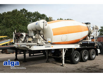 Betonmischerauflieger, Karrena 10m³, Deutz-Motor  - Concrete mixer truck