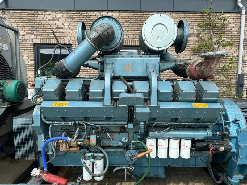 Generator set Cummins KTA 50 G1 SDMO 1000 kVA generatorset ex Emergency Noodstroom Aggregaat: picture 12