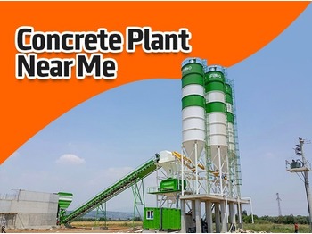 New Concrete plant FABO POWERMIX-200 STATIONARY CONCRETE BATCHING PLANT: picture 1