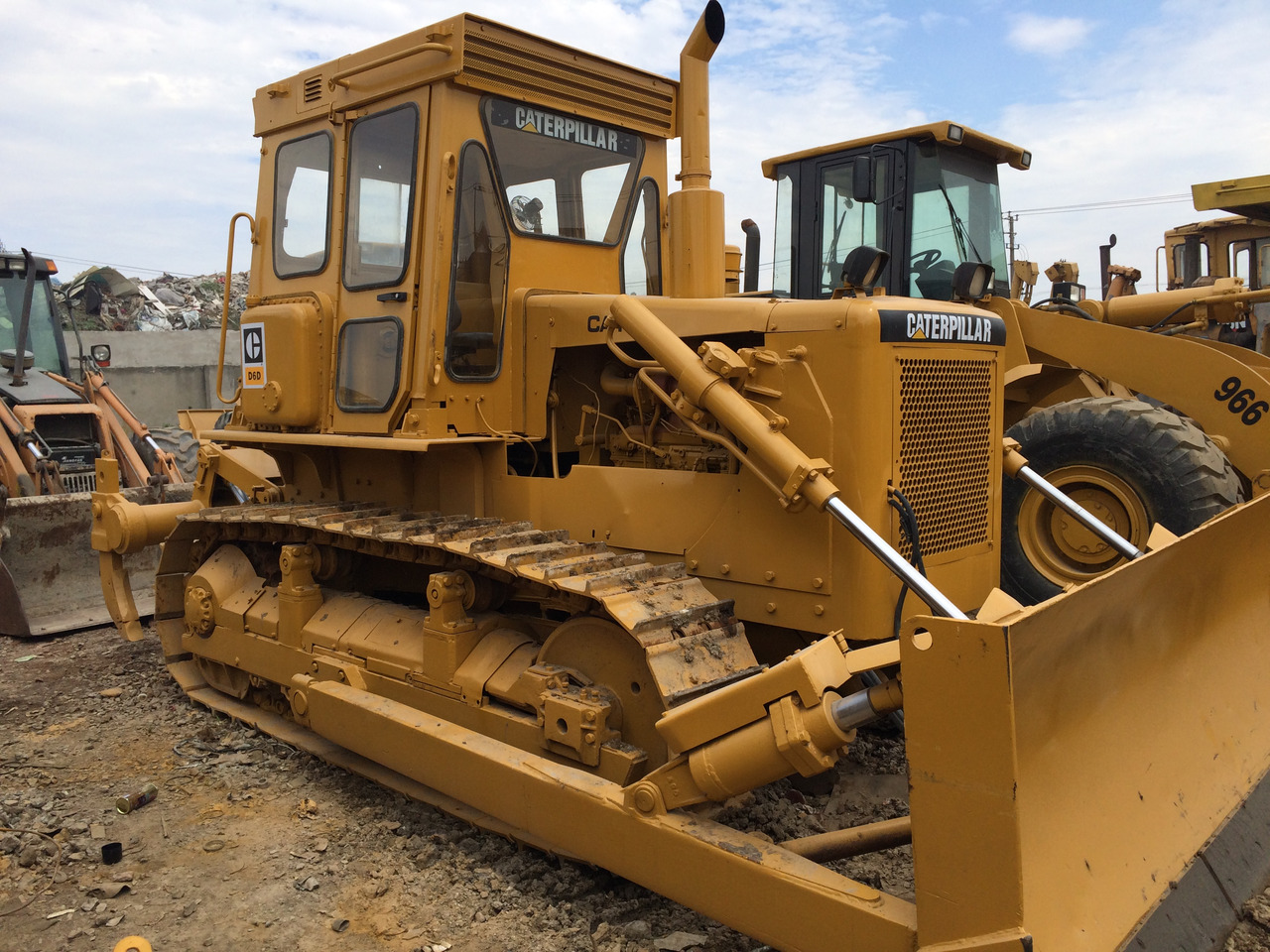 New Bulldozer Famous brand CATERPILLAR used D6D in  good condition for sale: picture 6