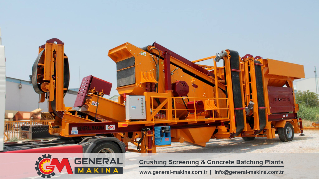 New Screener General Makina 1240 Mobile Screening and Washing Plant: picture 7