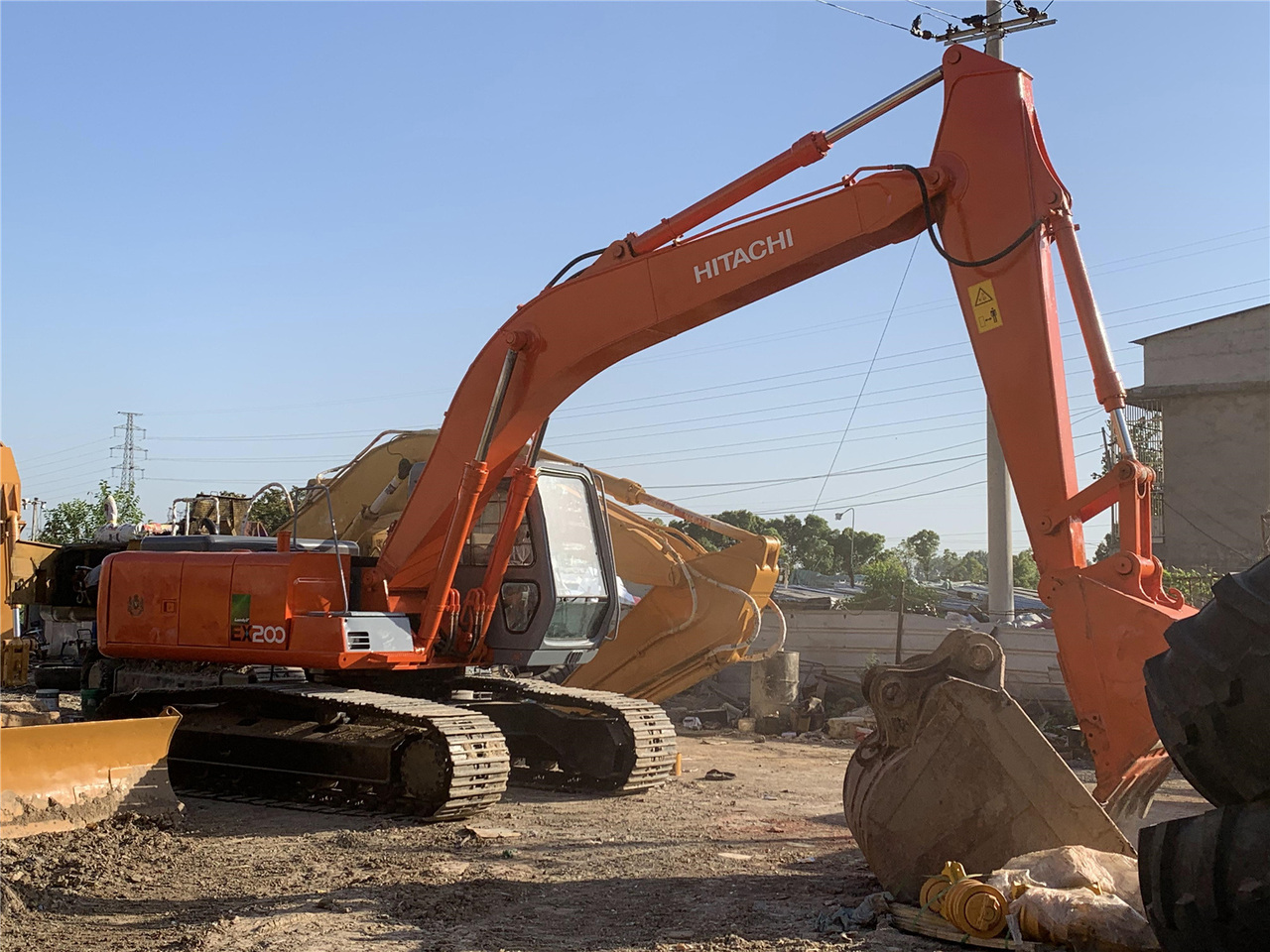 Excavator HITACHI EX200: picture 6