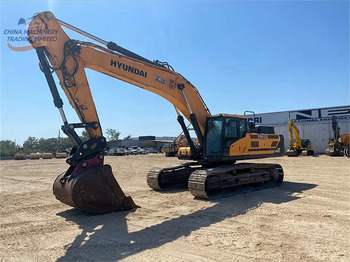 Excavator Hyundai Excavator 215 520 Large Hydraulic Crawler 52 Ton Used Hyundai 215 520 Digger R520lvs: picture 4