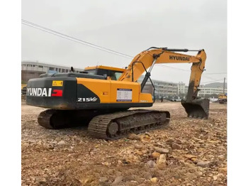 Excavator Hyundai Excavator 215 520 Large Hydraulic Crawler 52 Ton Used Hyundai 215 520 Digger R520lvs: picture 2