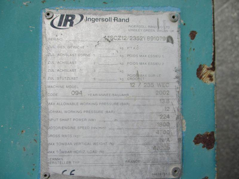Air compressor Ingersoll Rand 12 / 235: picture 14