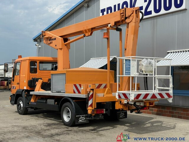 Truck mounted aerial platform MAN 8.163 Ruthmann 17.3 m Arbeitshöhe 10 m seitlich: picture 2