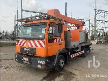 Truck mounted aerial platform MAN L2000 2003 wumag WT170 on 4x2: picture 1