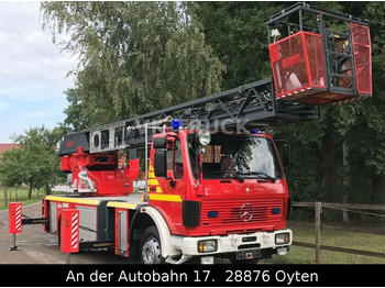 Truck mounted aerial platform Mercedes-Benz 1422F Feuerwehr Drehleiter METZ DLK 23/12 PLCII: picture 3