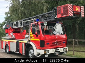 Truck mounted aerial platform Mercedes-Benz 1422F Feuerwehr Drehleiter METZ DLK 23/12 PLCII: picture 2