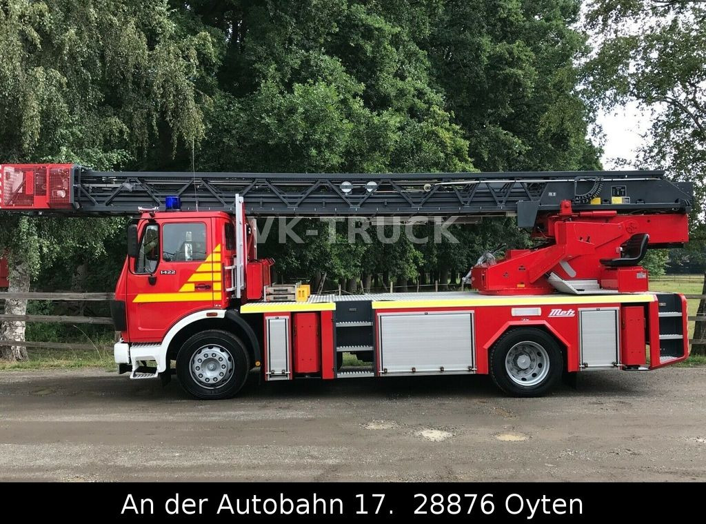 Truck mounted aerial platform Mercedes-Benz 1422F Feuerwehr Drehleiter METZ DLK 23/12 PLCII: picture 4