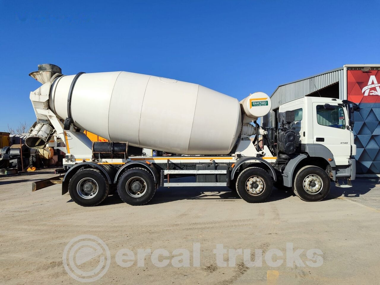 Concrete mixer truck Mercedes-Benz AXOR 4140: picture 4