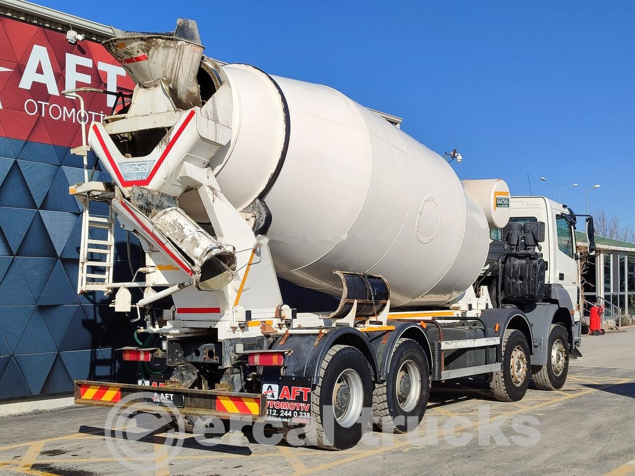 Concrete mixer truck Mercedes-Benz AXOR 4140: picture 8