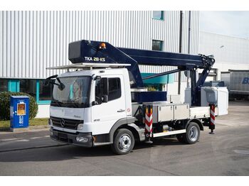 Truck mounted aerial platform Mercedes-Benz Atego 816 Bison-Palfinger TKA 28KS Steiger 300kg: picture 1