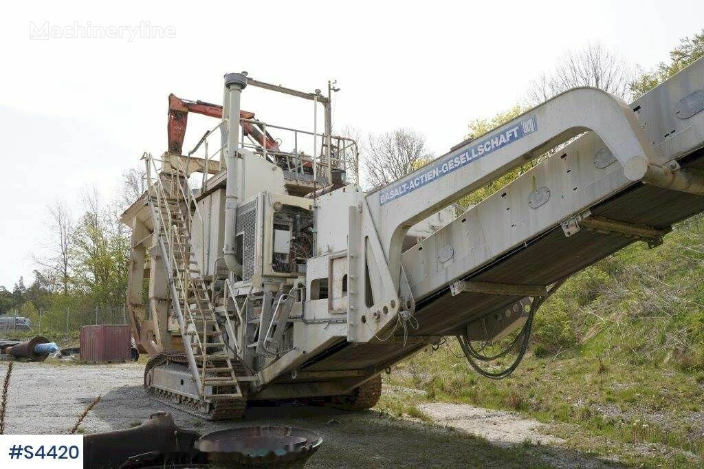 Mobile crusher Metso Lokotrack LT125 Jaw crusher on tracks, SEE VIDEO: picture 12