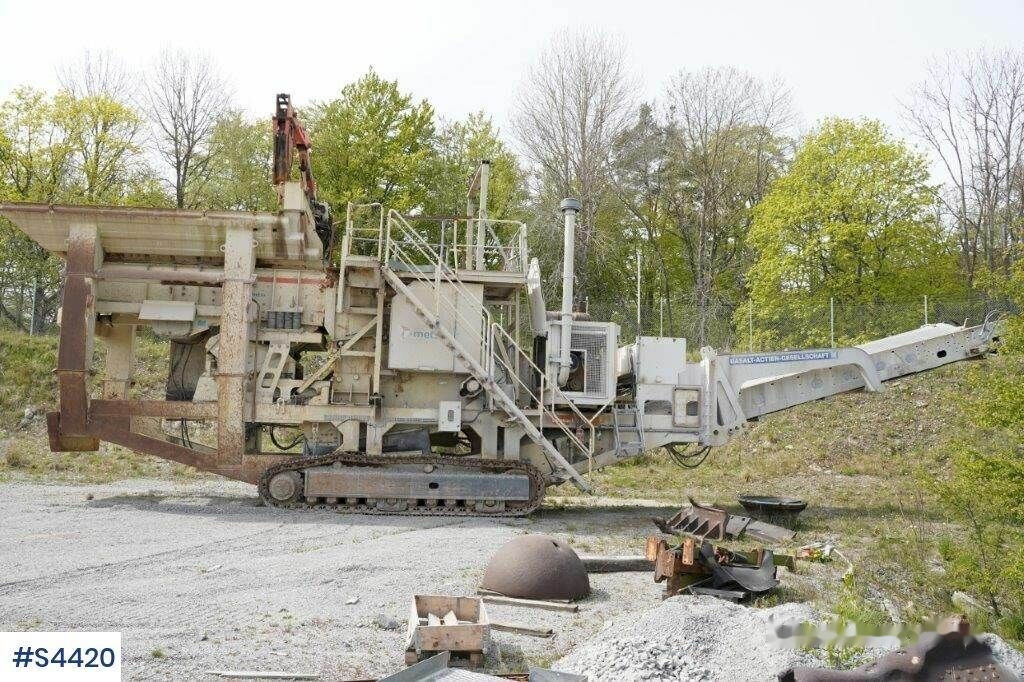 Mobile crusher Metso Lokotrack LT125 Jaw crusher on tracks, SEE VIDEO: picture 14