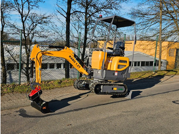 New Mini excavator Microbagger 1200 kg NEU MS01 Löffelpaket: picture 1