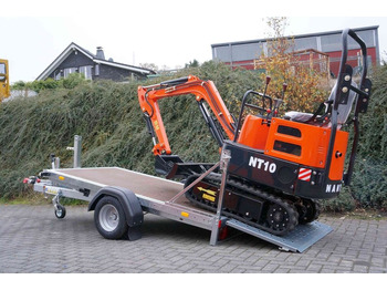 Microbagger Nante NT10 - 910 kg mit Kippanhänger  - Mini excavator
